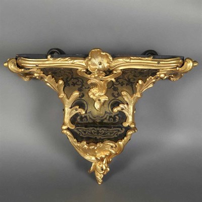 Lot 536 - Louis XIV Gilt-Bronze Mounted Brass and...