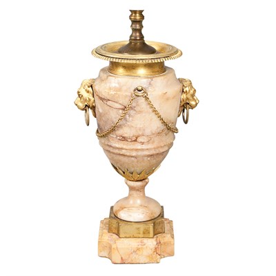 Lot 361 - Louis XVI Gilt-Bronze Mounted Marble and...