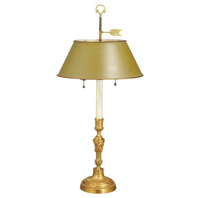 Lot 450 - Louis XVI Gilt-Bronze Candlestick 18th/19th...