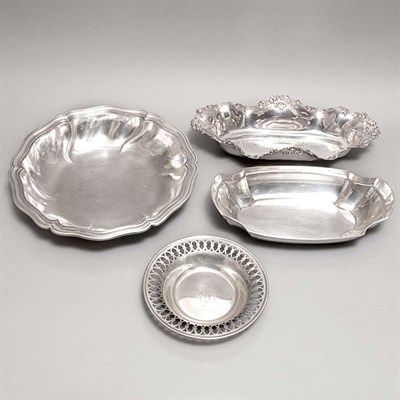 Lot 391 - Group of Four Sterling Silver Table Articles...
