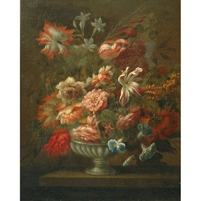 Lot 35 - Dutch School 19th Century Floral Still Life...