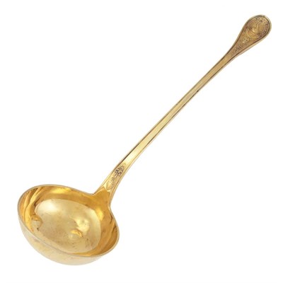 Lot 217 - French Silver Gilt Ladle Francois-Dominique...