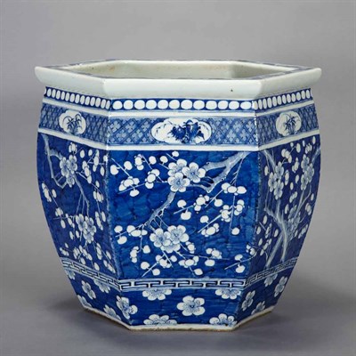 Lot 420 - Chinese Blue and White Glazed Porcelain...