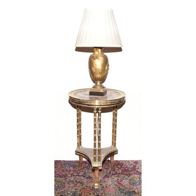 Lot 675 - Pair of Empire Style Gilt-Metal Mounted...