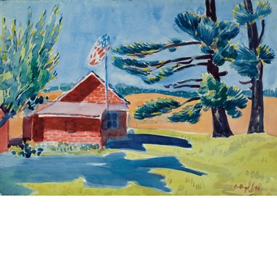 Lot 187 - George Benjamin Luks American. 1867-1933 Old...