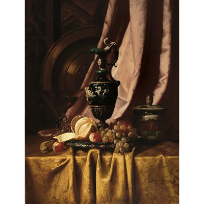 Lot 33 - Milne Ramsey American, 1847-1915 Still Life...