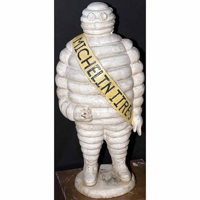 Lot 160 - Painted Iron Figure of the Michelin Man Height...