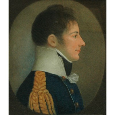 Lot 109 - French School 19th Century Portrait of a...