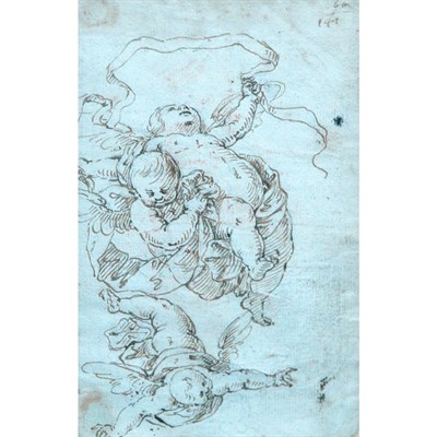 Lot 39 - Italian School 16th/17th Century Flying...