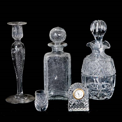 Lot 409 - Group of Glass Table Articles Approximately...