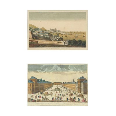 Lot 116 - Artist Anknown VUE DE GENES PRISE DE LA PORTE...