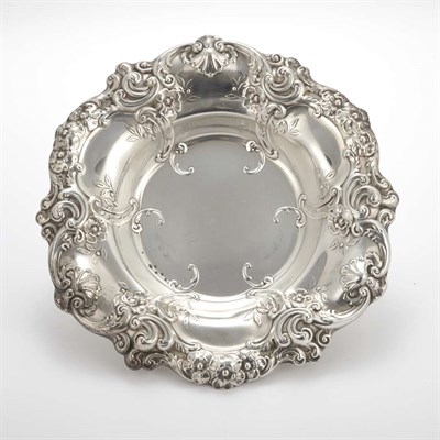 Lot 264 - Gorham Sterling Silver Bowl Of shallow shaped...
