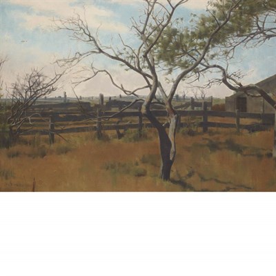 Lot 87 - Joseph Evans American, 1857-1898 Rural Reverie...