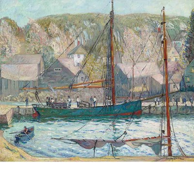 Lot 411 - Richard Hayley Lever American, 1875-1958...