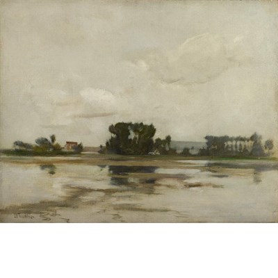 Lot 401 - John Henry Twachtman American, 1853-1902...