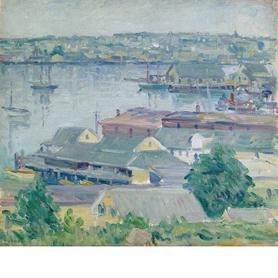 Lot 415 - Charles Salis Kaelin American, 1858-1929...
