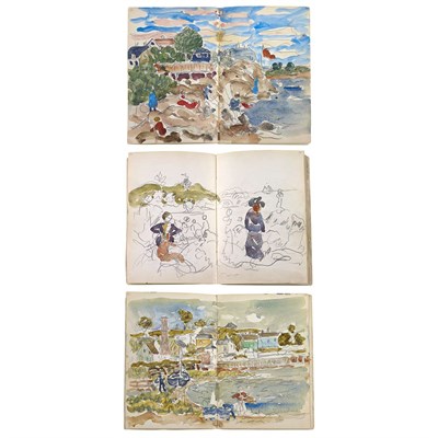 Lot 405 - Maurice Brazil Prendergast American, 1858-1924...
