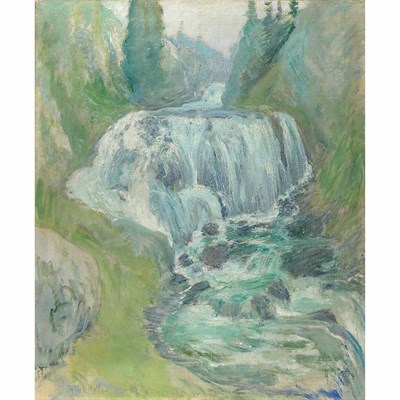 Lot 407 - John Henry Twachtman American, 1853-1902...