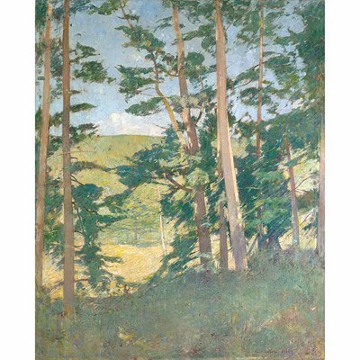 Lot 412 - Soren Emil Carlsen American, 1848-1932 A...