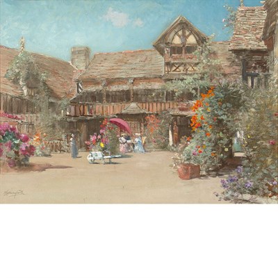 Lot 45 - Francis Hopkinson Smith American, 1838-1915...