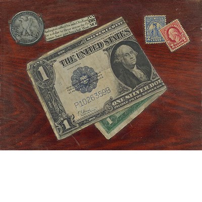 Lot 76 - Otis Kaye American, 1885-1974 Washington and...