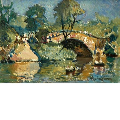Lot 55 - Richard Hayley Lever American, 1875-1958 Lake...