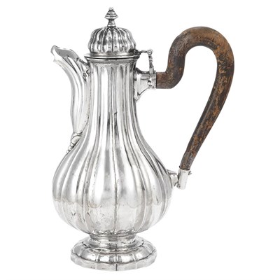 Lot 200 - Venetian Silver Coffee Pot 17th/18th Century...