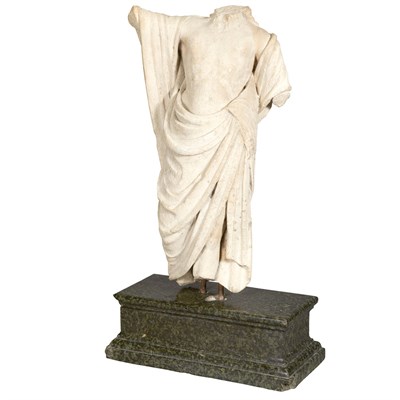 Lot 241 - Roman Stone Togatus Possibly 2nd or 3rd...