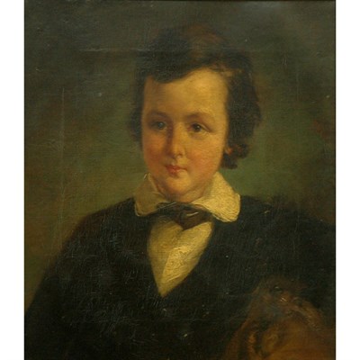 Lot 3 - American School 19th Century Portrait of a...