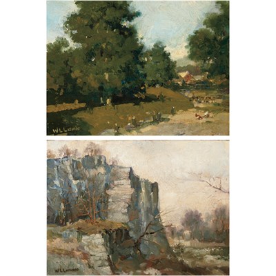 Lot 82 - William Langson Lathrop American, 1859-1938...
