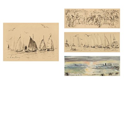 Lot 86 - Andre Hambourg French, 1909-1999 (i) North...