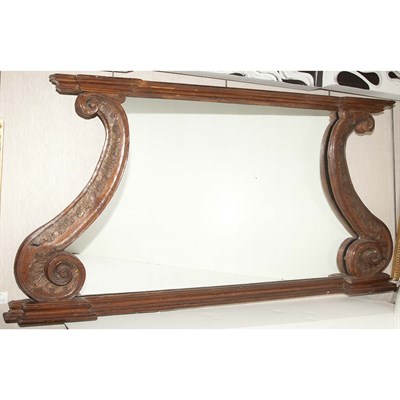 Lot 139 - Italian Rococo Style Parcel Gilt Walnut Mirror...