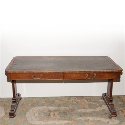 Lot 497 - William IV Mahogany Writing Table 19th Century...