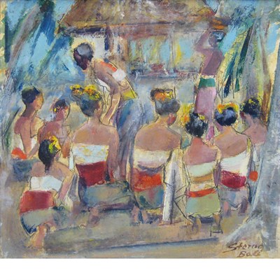 Lot 91 - Maurice Sterne American, 1878-1957 Balinese...
