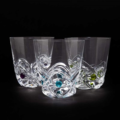 Lot 261 - Set of Lalique Glass Tumblers In the Floride...