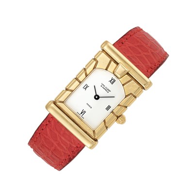 Lot 9 - Gold Wristwatch, Van Cleef & Arpels, Paris