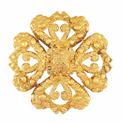 Lot 351 - Gold Pendant-Brooch, Wander, France
