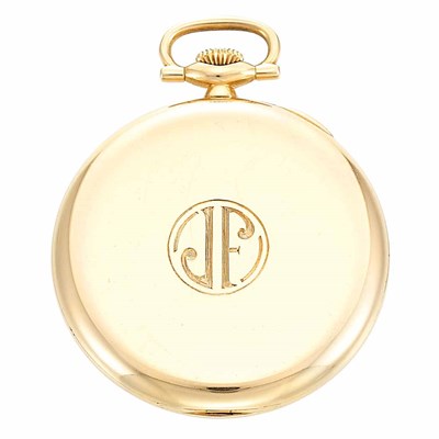 Lot 188 - Gold Open Face Pocket Watch, Tiffany & Co.