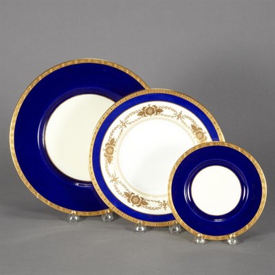 Lot 377 - Assembled Mintons Porcelain Partial Dinner...