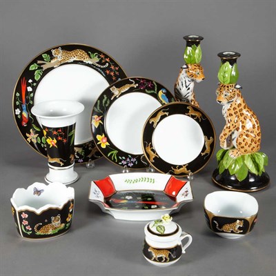 Lot 189 - Group of Lynn Chase Porcelain Table Articles...