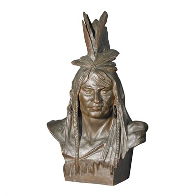 Lot 59 - Theodore Baur American, 1835-1894 Chief Crazy...