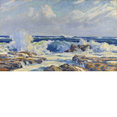 Lot 26 - Jay Hall Connaway American, 1893-1970 Crashing...