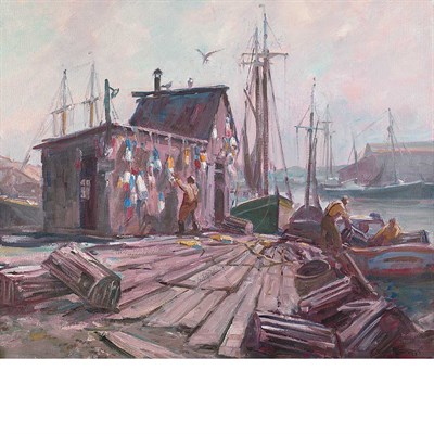 Lot 119 - Emile Albert Gruppe American, 1896-1978 The...