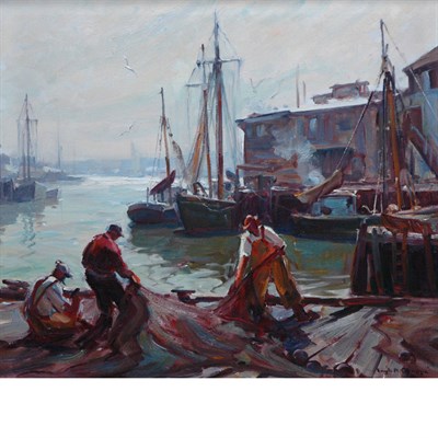 Lot 36 - Emile Albert Gruppe American, 1896-1978...