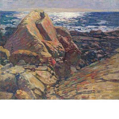 Lot 210 - Charles Salis Kaelin American, 1858-1929 Large...