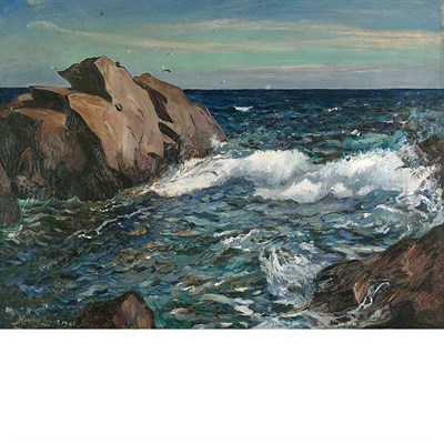 Lot 140 - Richard Hayley Lever American, 1875-1958...