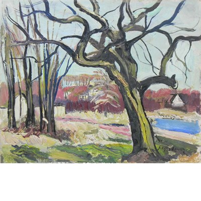 Lot 51 - Richard Hayley Lever American, 1876-1958 Sunny...