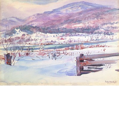 Lot 64 - Dodge Macknight American, 1860-1950 Winter...