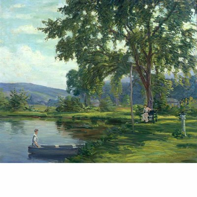Lot 74 - Robert Hogg Nisbet American, 1879-1961 Two...
