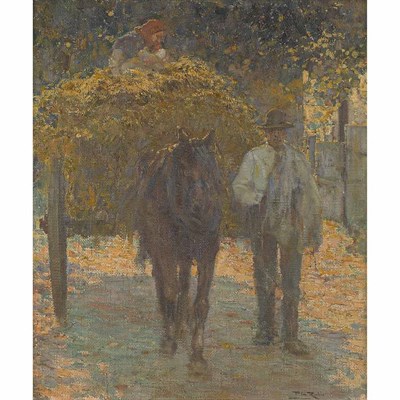 Lot 84 - Alberto Pla y Rubio Spanish, 1867-1937 The Hay...